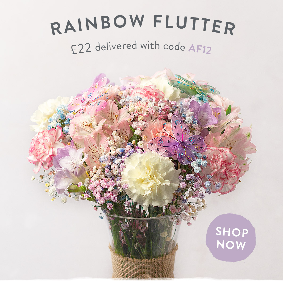 Rainbow Flutter - only &pound;22 delivered