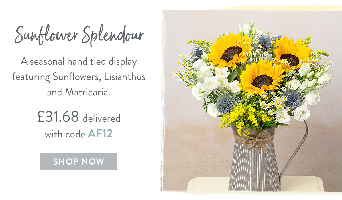 Sunflower Splendour - only &pound;31.68 delivered