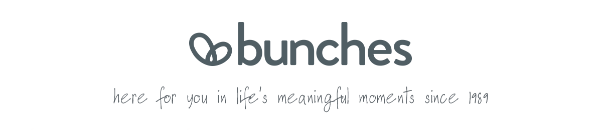 Bunches.co.uk - here for you in life's meaningful moments - since 1989