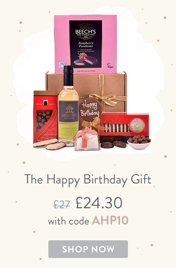 The Happy Birthday Gift - only &pound;24.30