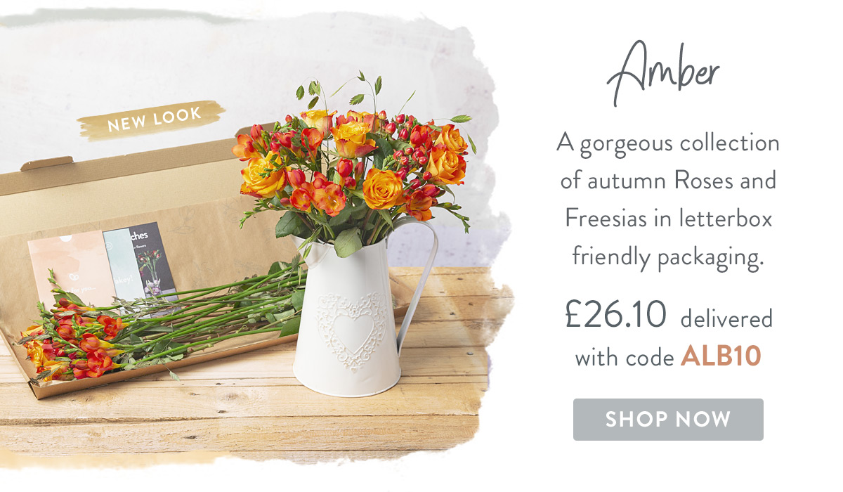 Amber - only &pound;26.10 with promo code