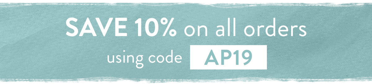 Enjoy 10% off with code AP19