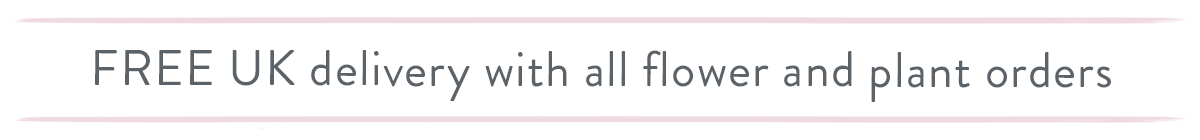 Free UK Delivery with all Flowers and Plants