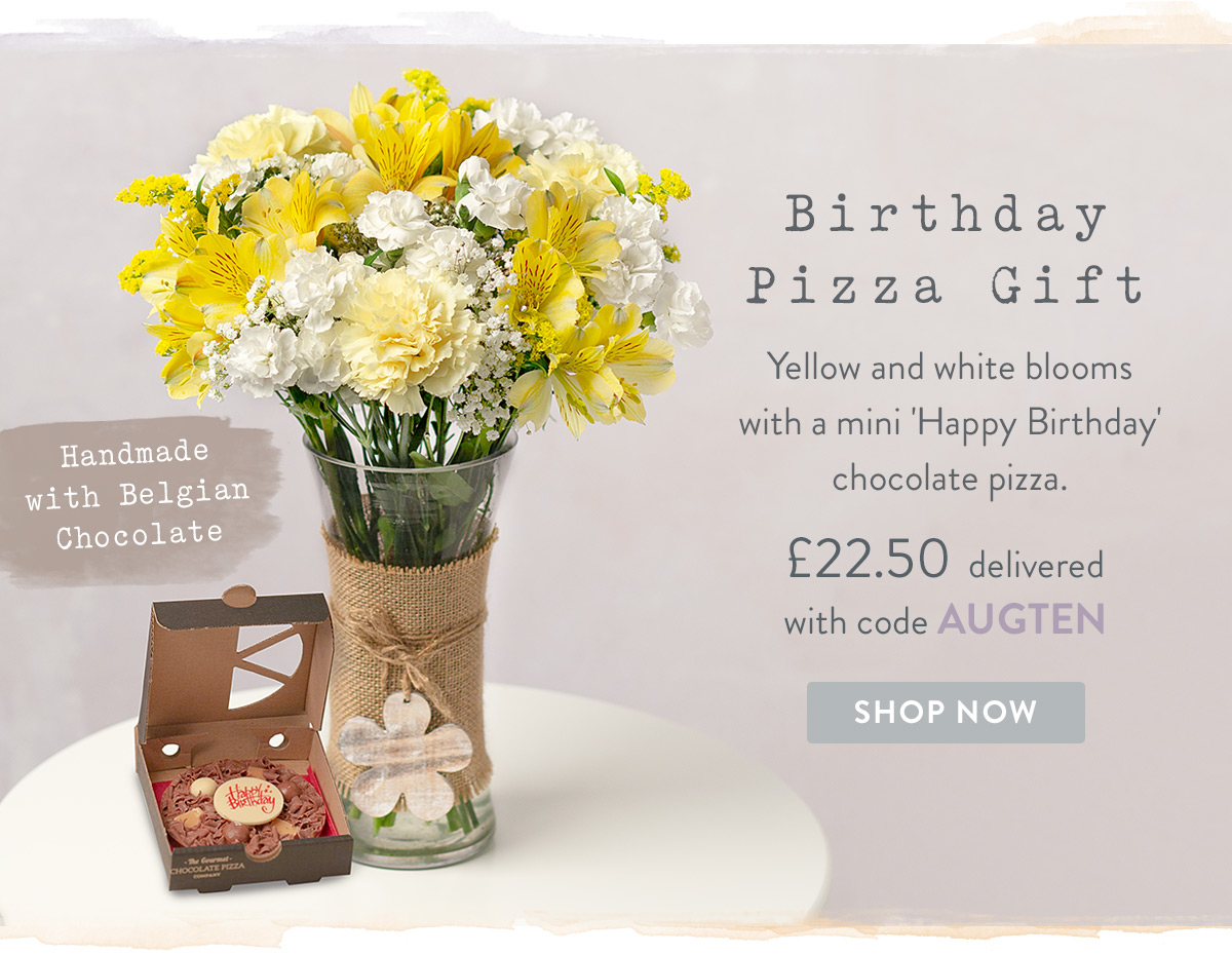 Birthday Pizza Gift - only &pound;22.50 with promo code