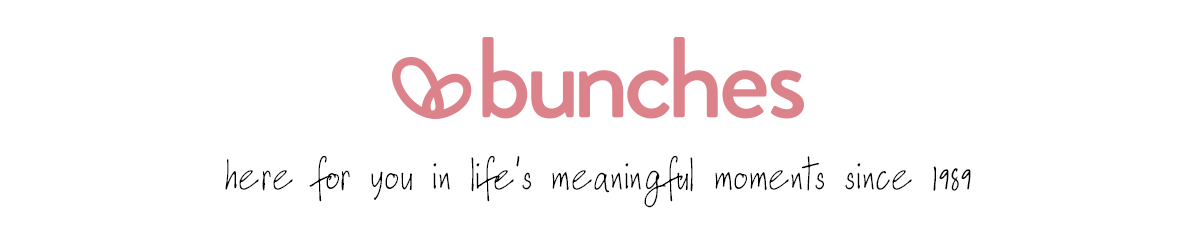 Bunches.co.uk - here for you in life's meaningful moments - since 1989