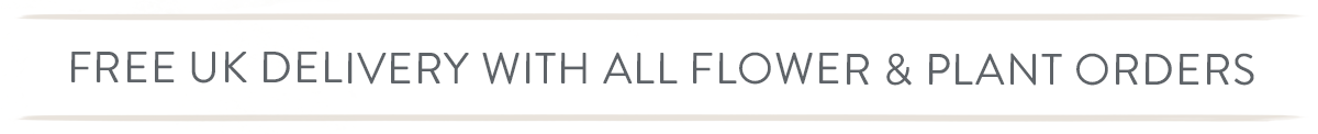 Free delivery on all flower and plant orders