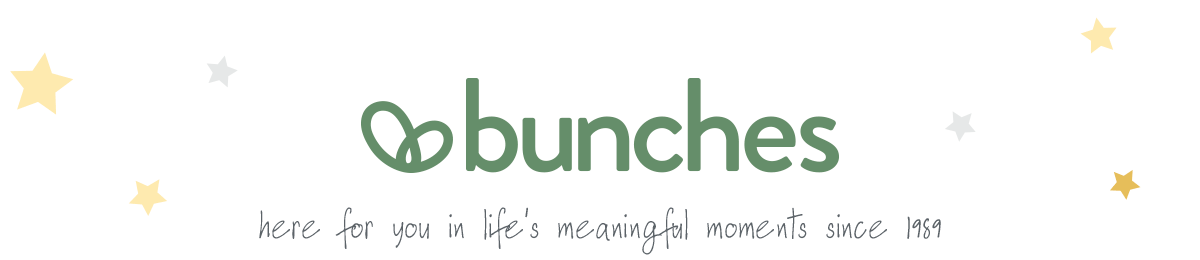 Bunches.co.uk - here for you in life's meaningful moments - since 1989