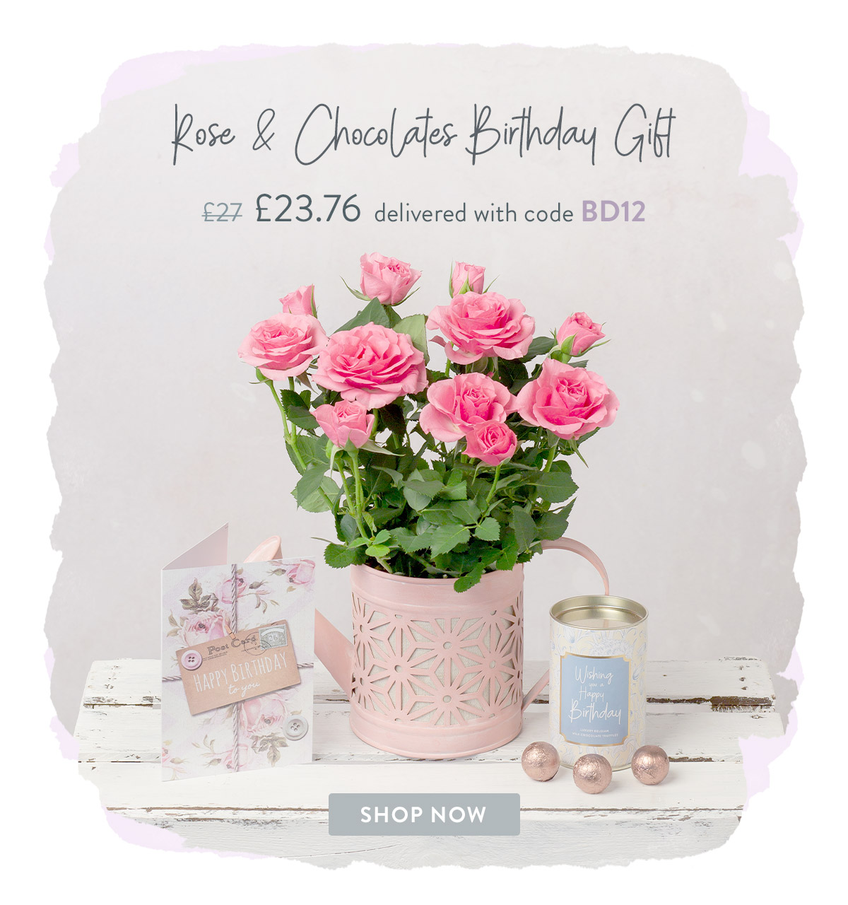 Rose and Chocolates Birthday Gift - only &pound;23.76 delivered