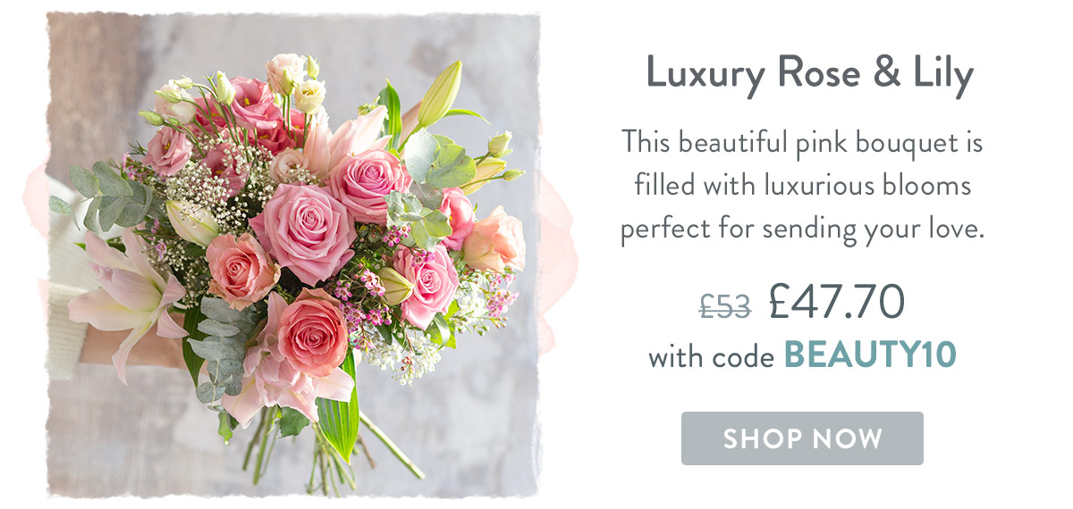 Luxury Rose and Lily - only &pound;47.70 delivered
