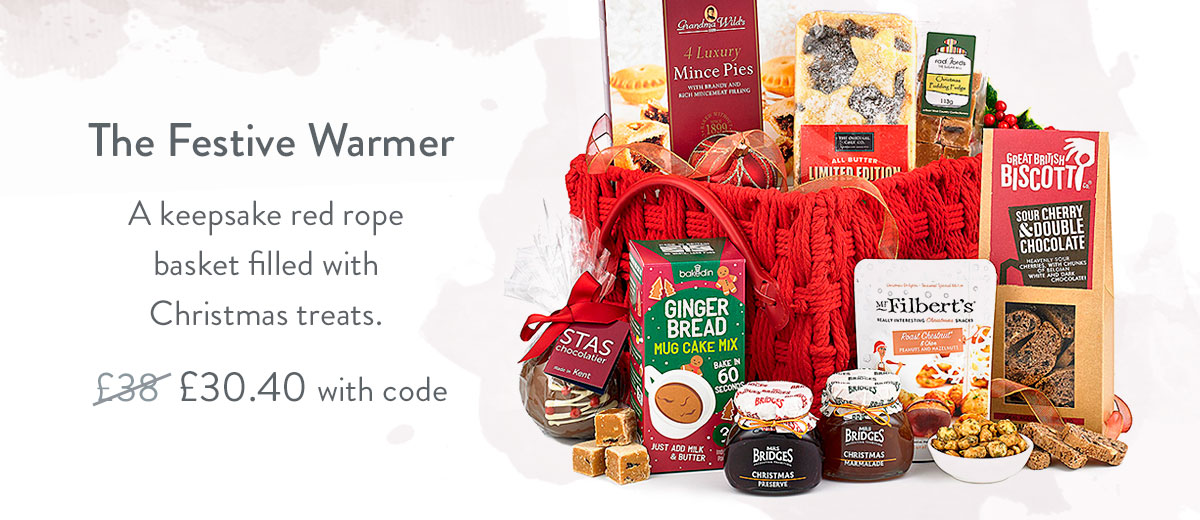 The Festive Warmer - only &pound;30.40 with code