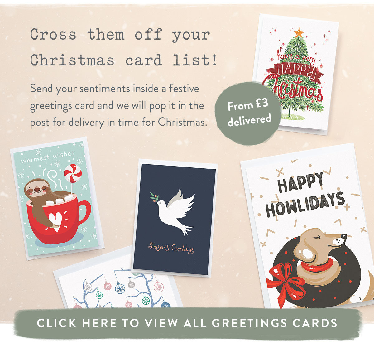 Send a Christmas Greetings Card