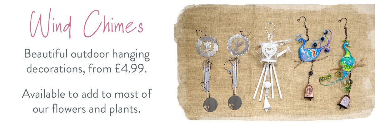 Check out our new range of wind chimes