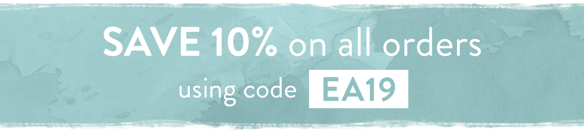 Enjoy 10% off with code EA19