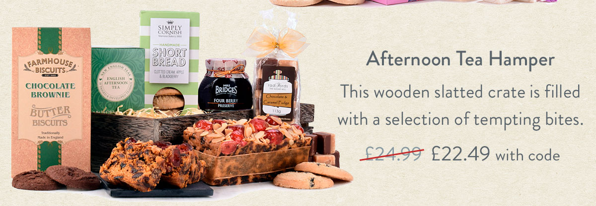 Afternoon Tea Hamper - Only &pound;24.29