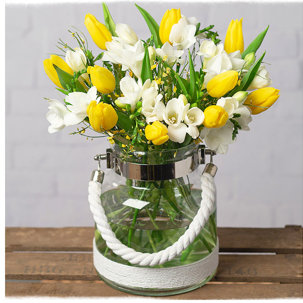 Freesias and Tulips - Only &pound;21.59