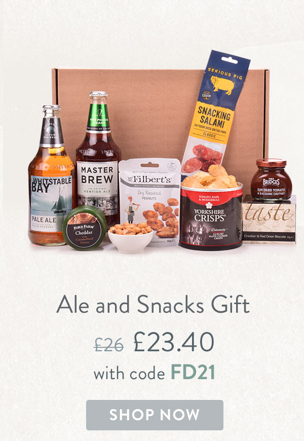 Ale and Snacks Gift - Only &pound;23.40 delivered with code