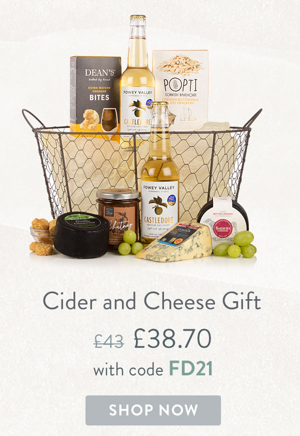 Cider and Cheese Gift - Only &pound;38.70 delivered with code