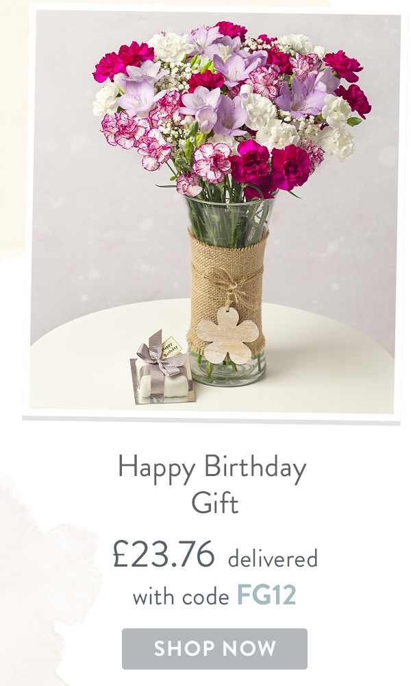 Happy Birthday Gift - Only &pound;23.76 delivered with code