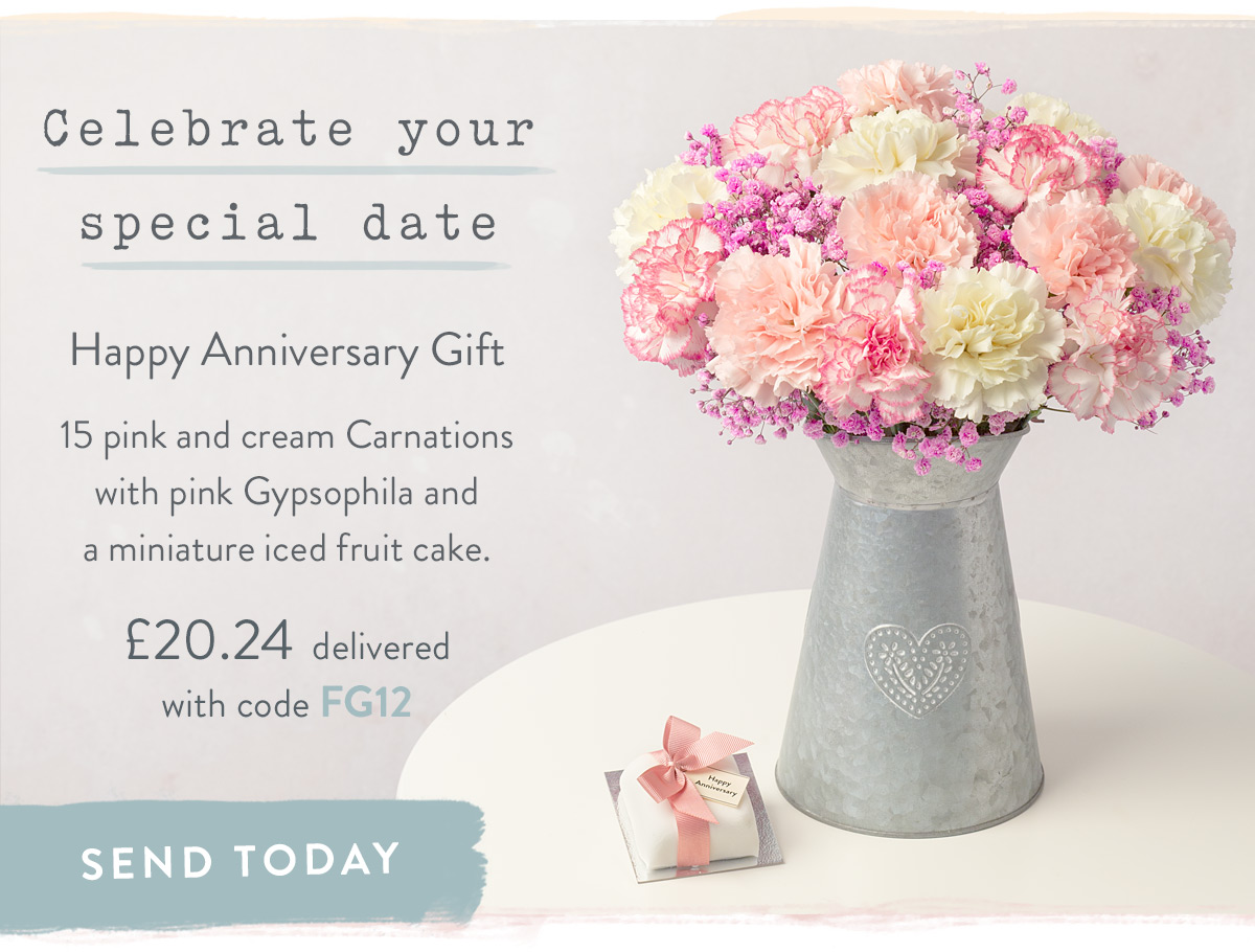 Happy Anniversary Gift - Only &pound;20.24 delivered with code