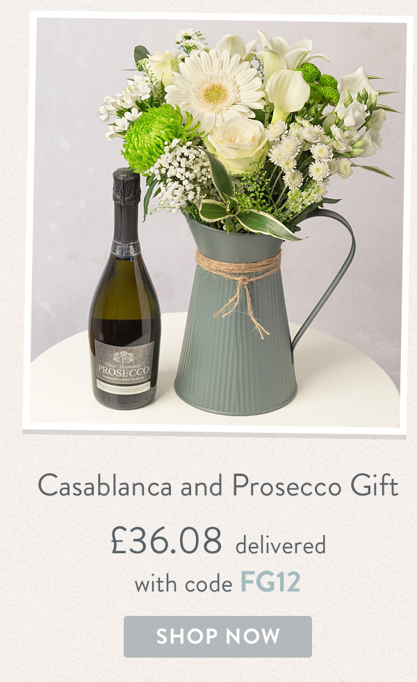 Casablanca and Prosecco Gift - Only &pound;36.08 delivered with code