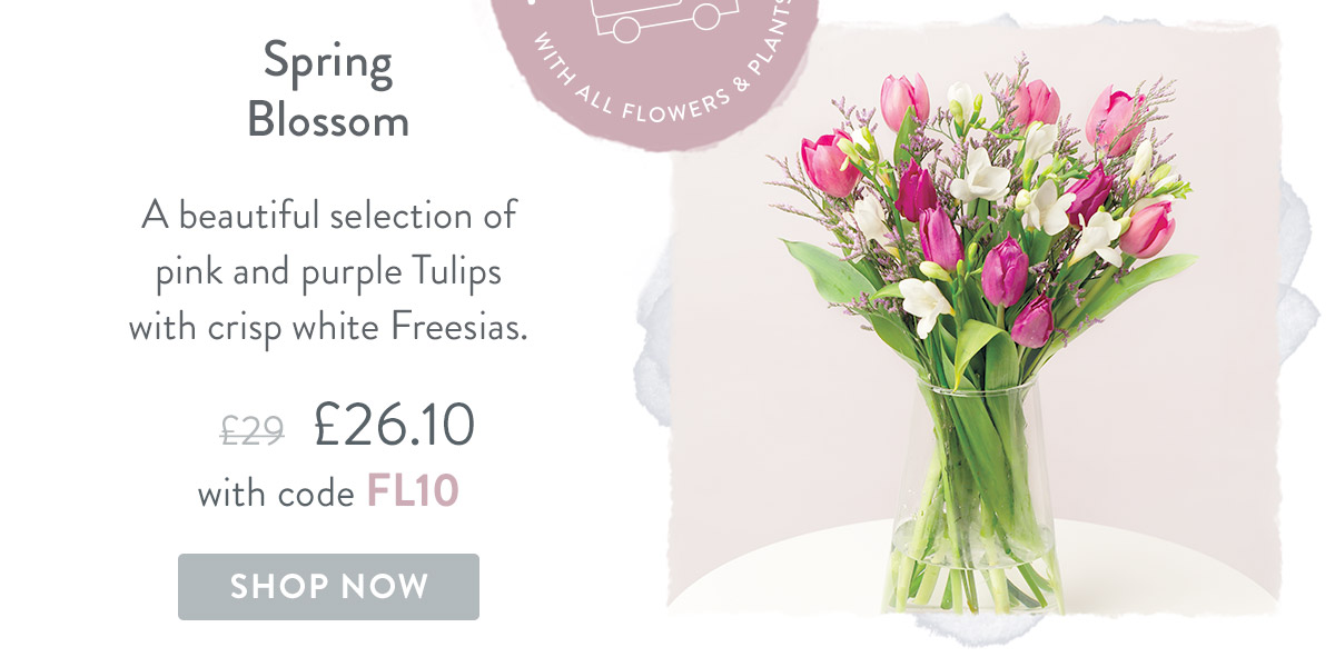 Spring Blossom - Only &pound;26.10 delivered with code