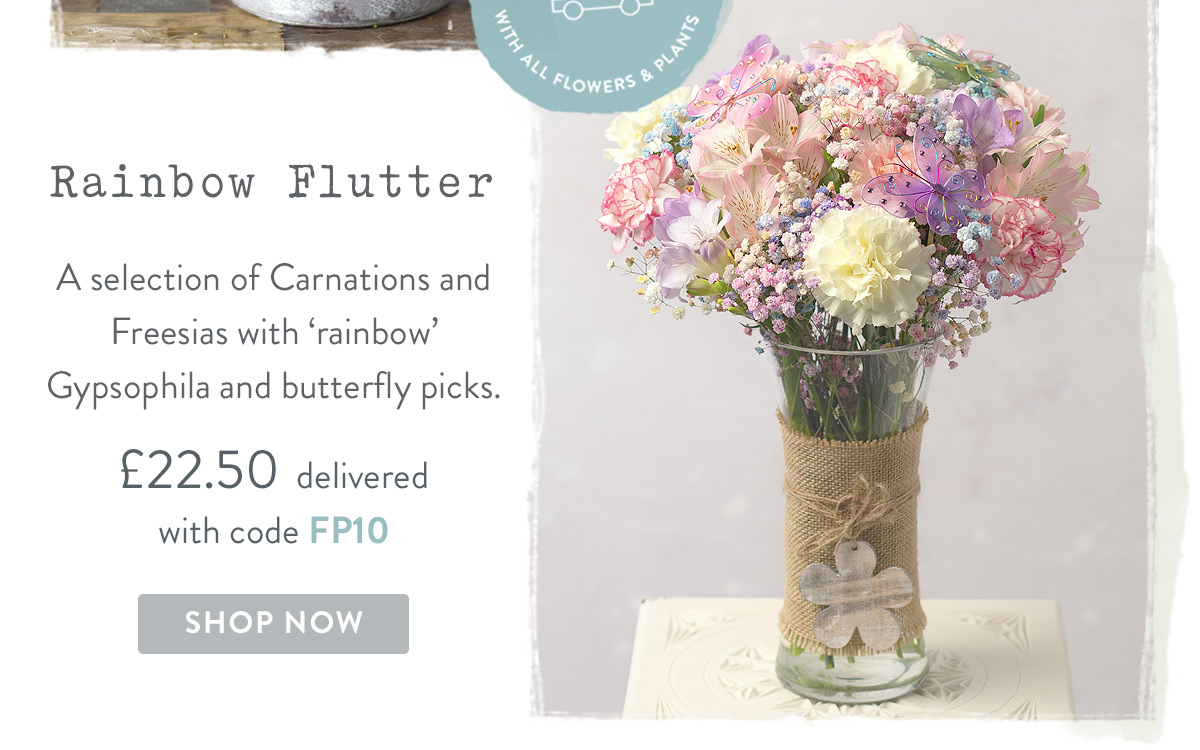 Rainbow Flutter - only &pound;22.50