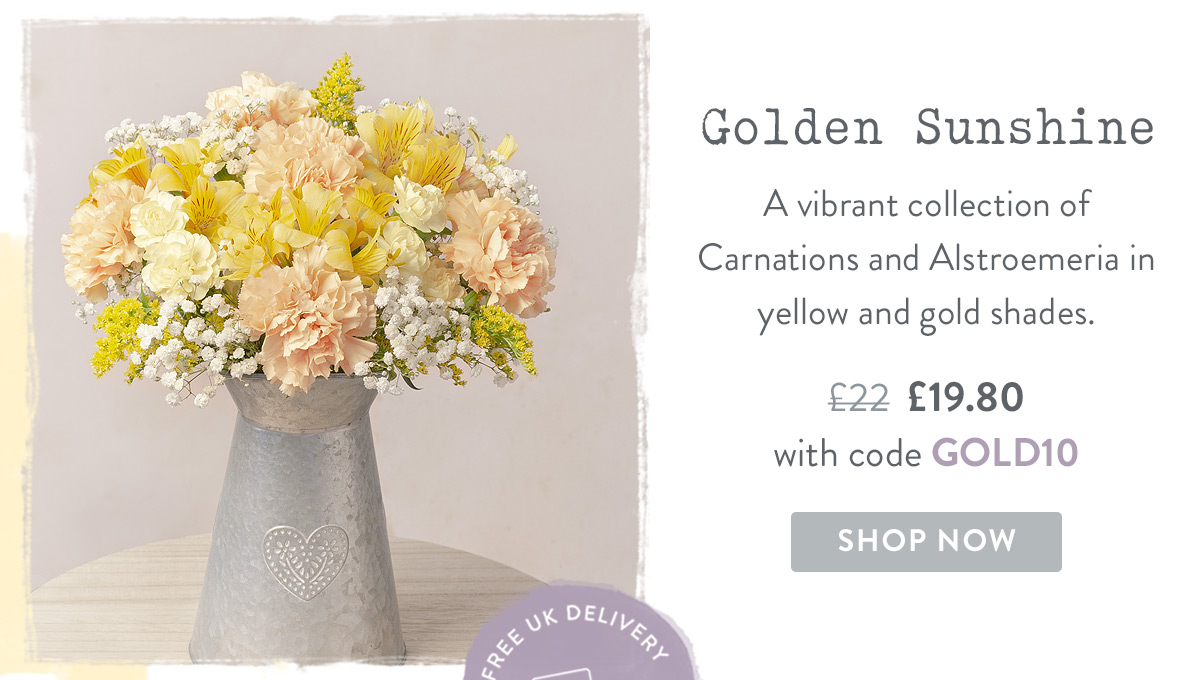 Golden Sunshine - only &pound;19.80