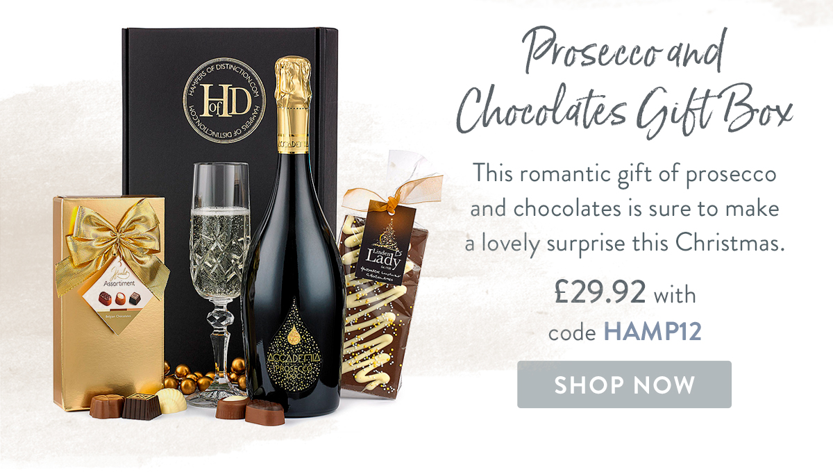 Prosecco and Chocolates Gift Box - &pound;29.92 with code