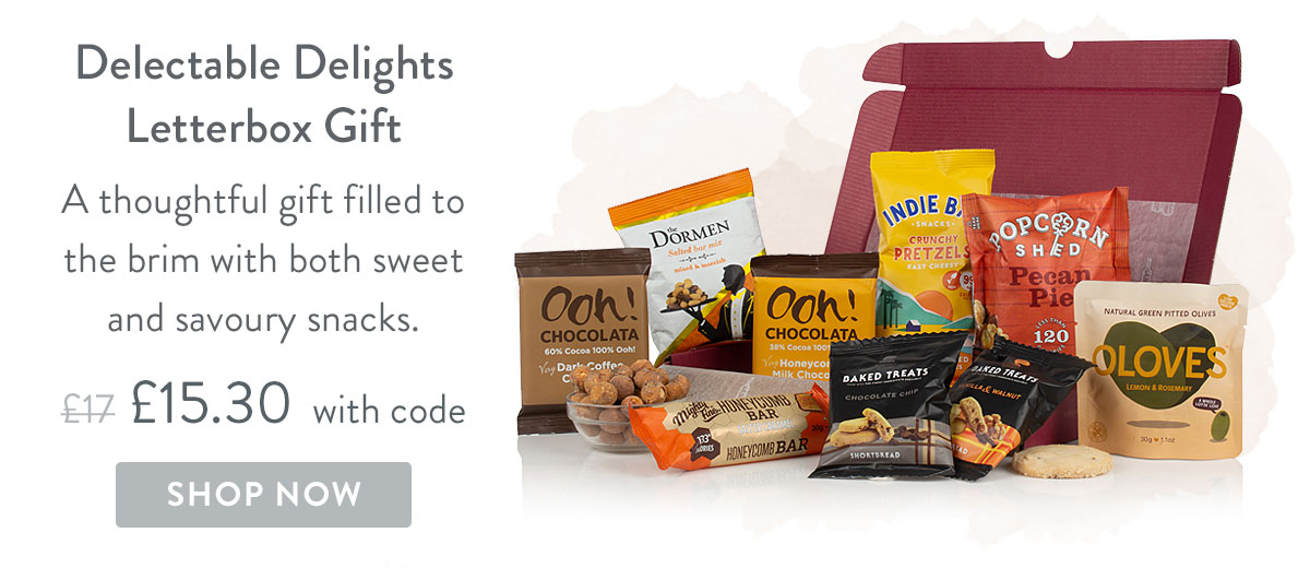 Delectable Delights Letterbox Gift - Only &pound;15.30 delivered with code