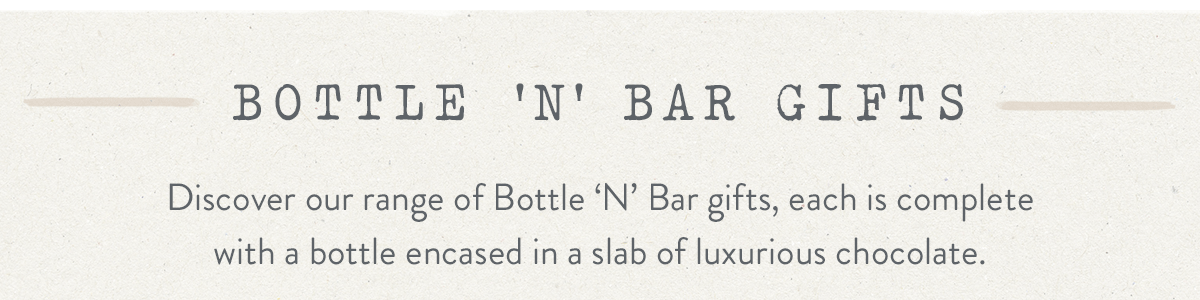 Bottle 'N' Bar Gift Sets
