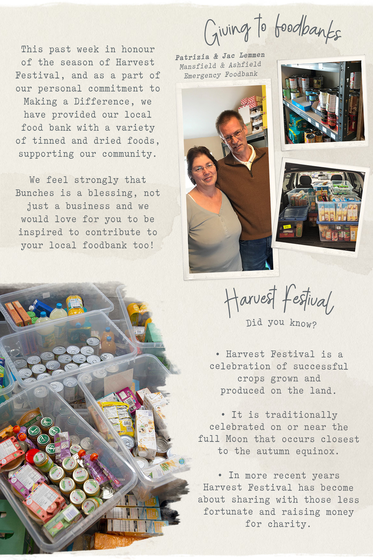 Making a difference by Bunches