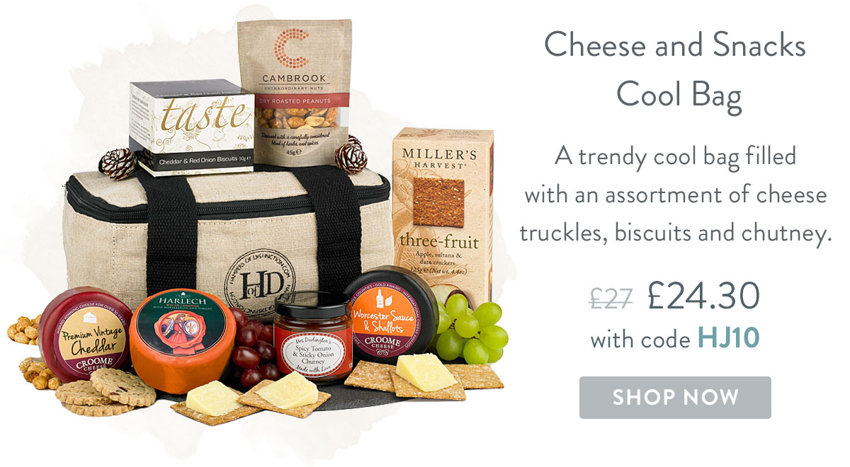 Cheese and Snacks Cool Bag - Only &pound;24.30 with code