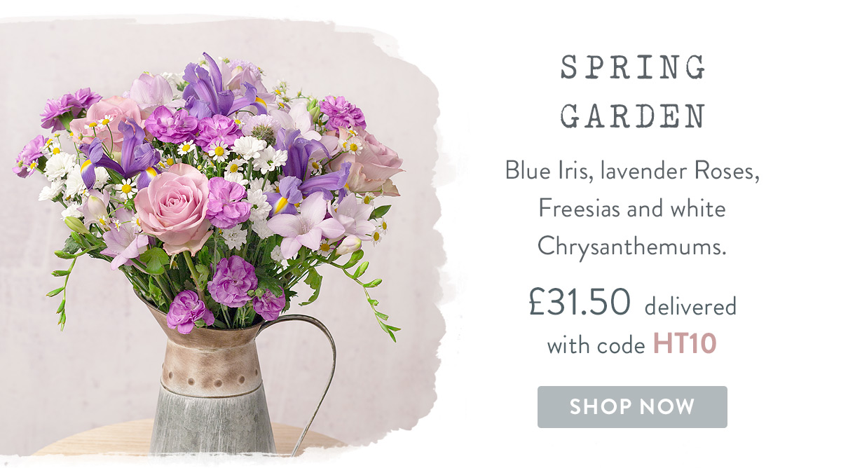 Spring Garden - only &pound;31.50 with promo code