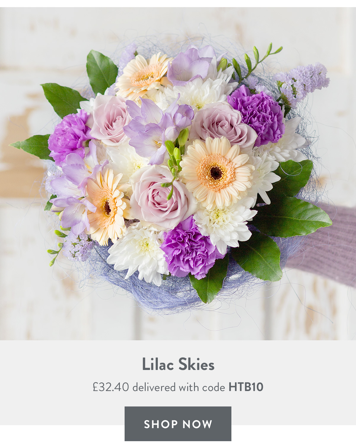 Lilac Skies - only &pound;32.40 delivered