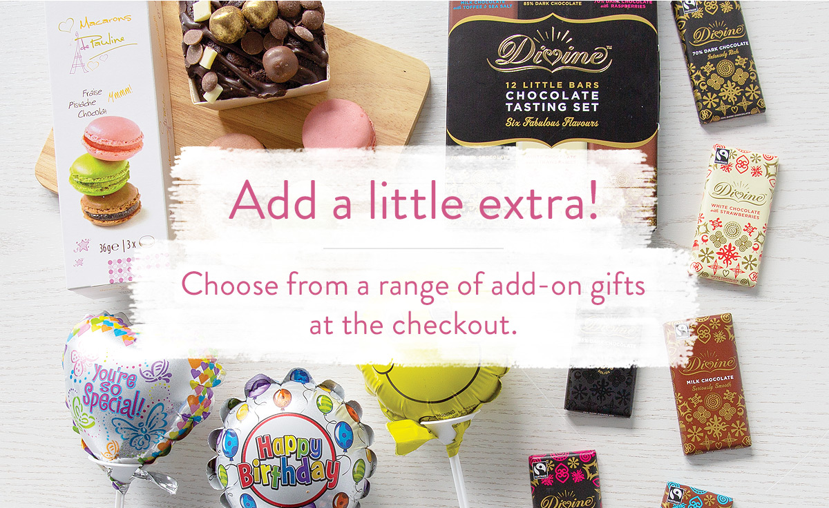Why not add a little extra?