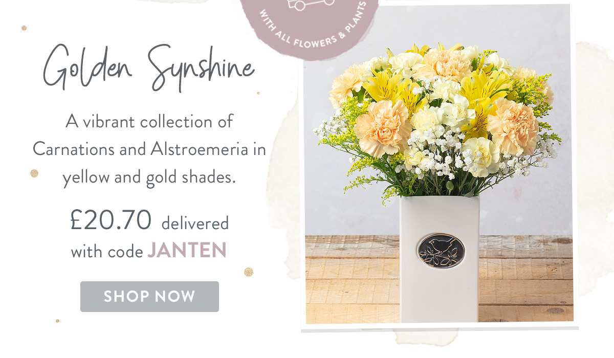 Golden Sunshine - only &pound;20.70