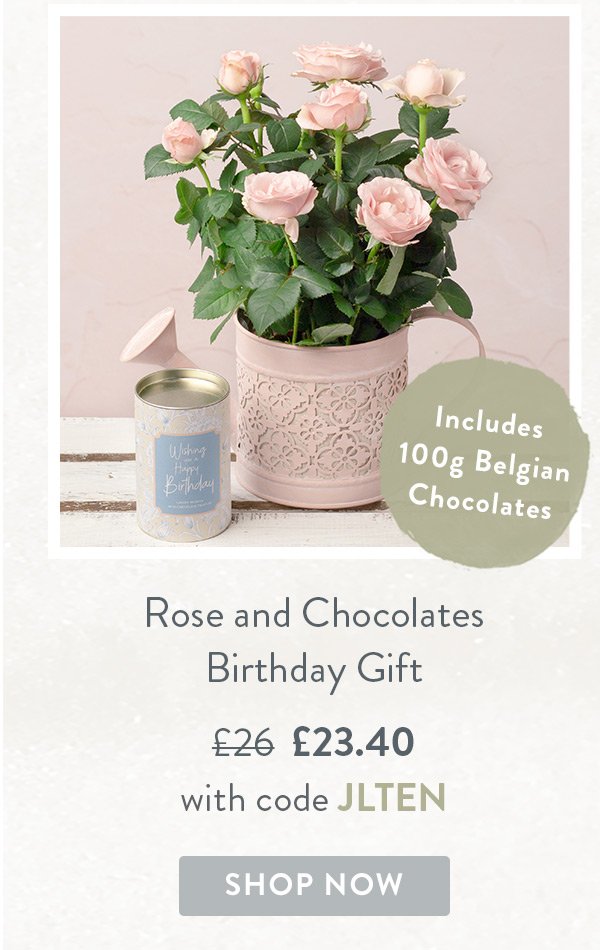 Rose and Chocolates Birthday Gift - Only &pound;23.40