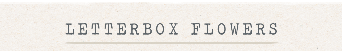 Letterbox bouquets