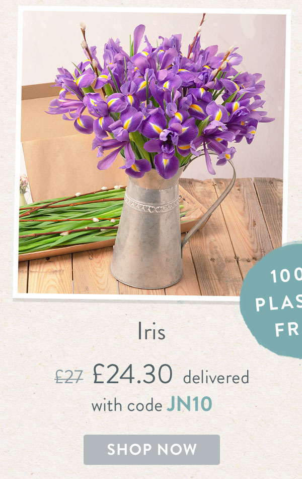 Iris - Only &pound;24.30 delivered with code