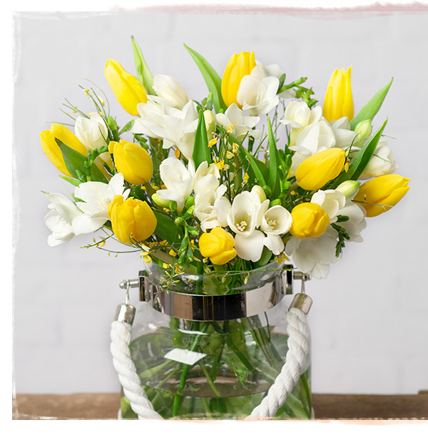 Freesias and Tulips - Only &pound;22 delivered