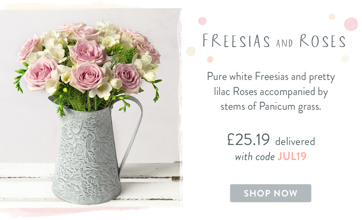 Freesias and Roses - only &pound;25.19 