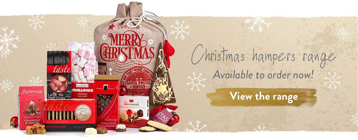 Christmas hampers available now