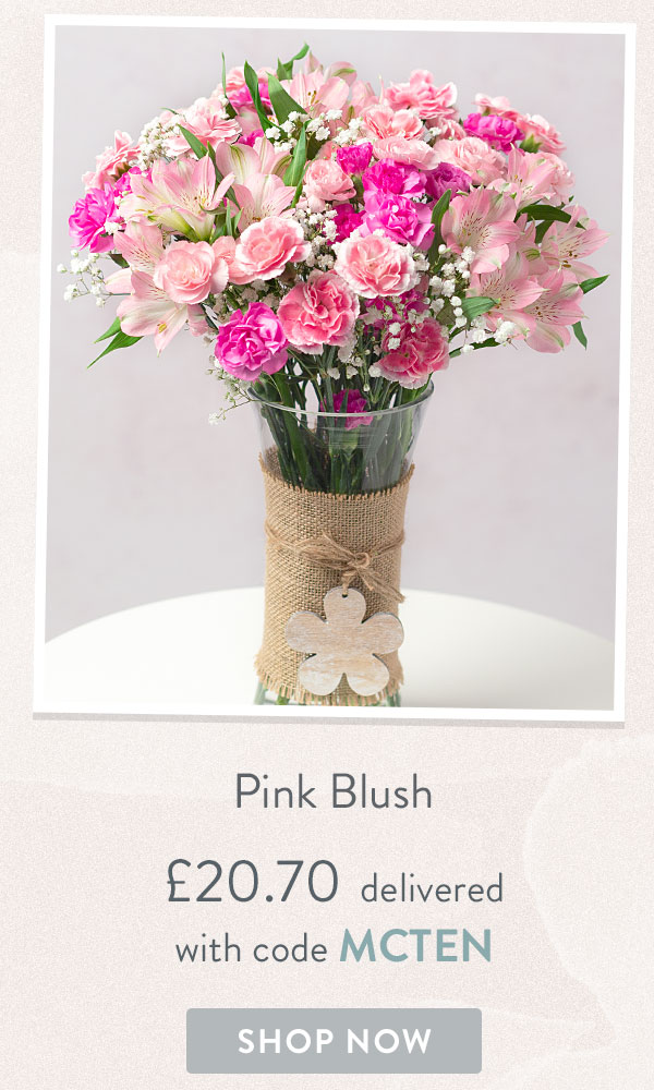 Pink Blush - Only &pound;20.70 delivered with code