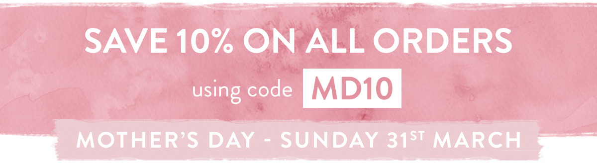 Enjoy 10% off with code MD10