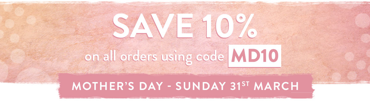 Enjoy 10% off with code MD10
