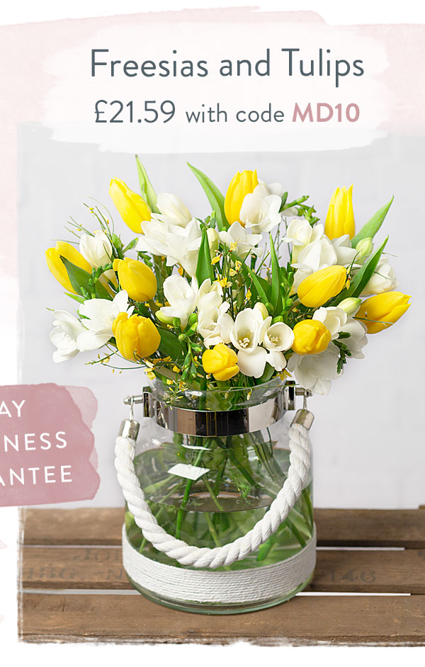 Freesias and Tulips - Only &pound;21.59