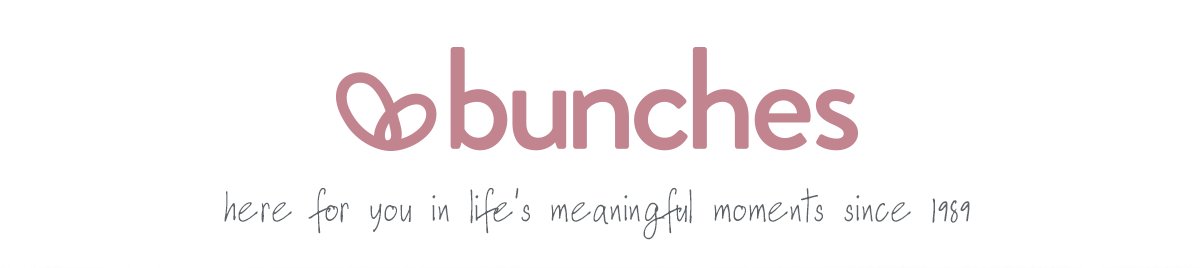 Bunches.co.uk - here for you in life's meaningful moments - since 1989