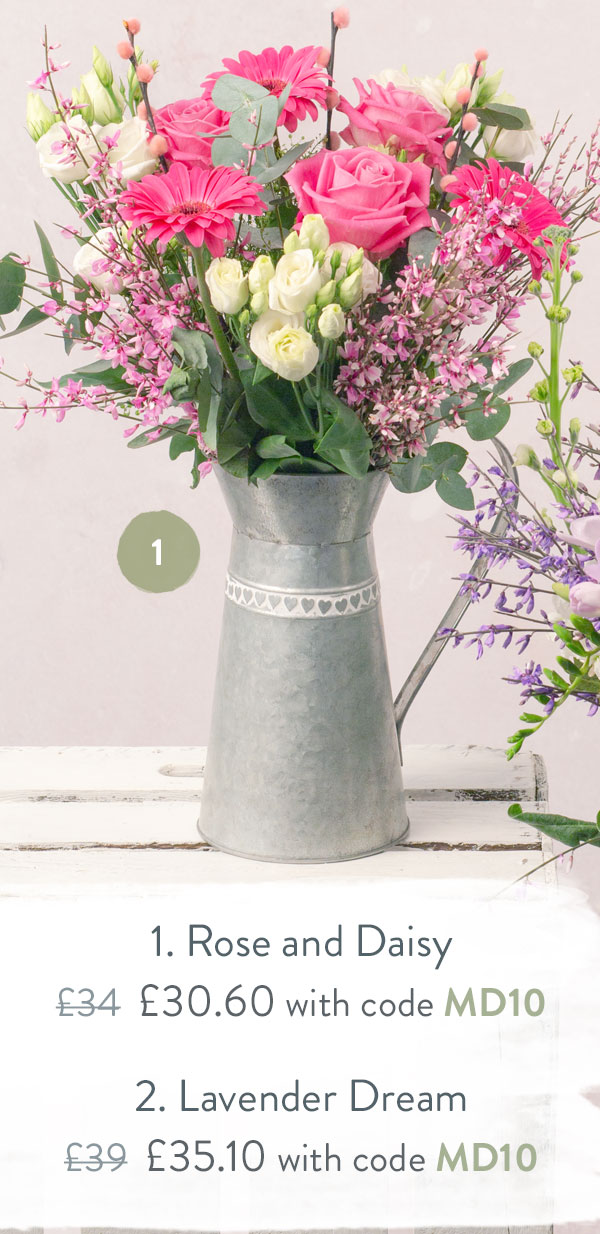 Rose and Daisy - Only &pound;30.60 delivered