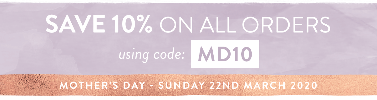 Save 10% on all orders with code MD10