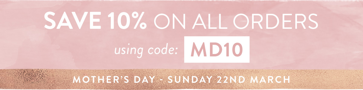 Enjoy 10% off with code MD10